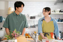 一緒にごはんをたべるだけ