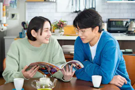 一緒にごはんをたべるだけ