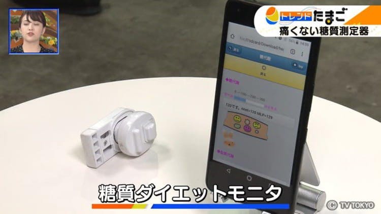 ダイエットの強い味方 脈を測るだけで 糖質 の量がわかる Wbs テレ東プラス