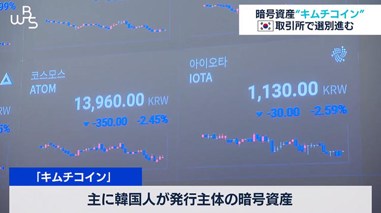 暗号資産「キムチコイン」韓国の取引所で選別進む | テレビ東京 暗号資産「キムチコイン」韓国の取引所で選別進む | テレビ東京