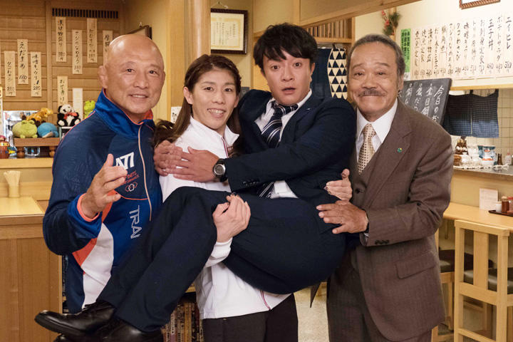 吉田沙保里 本人役で出演！ハマちゃん＆スーさんとどんな絡みを