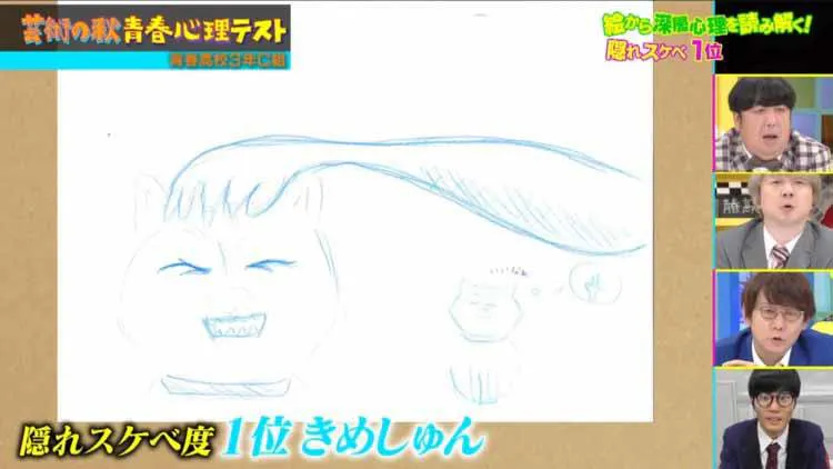 心理テスト 描いた絵で深層心理がバレた 女子アイドル部 衝撃の一枚は 青春高校３年ｃ組 テレ東プラス