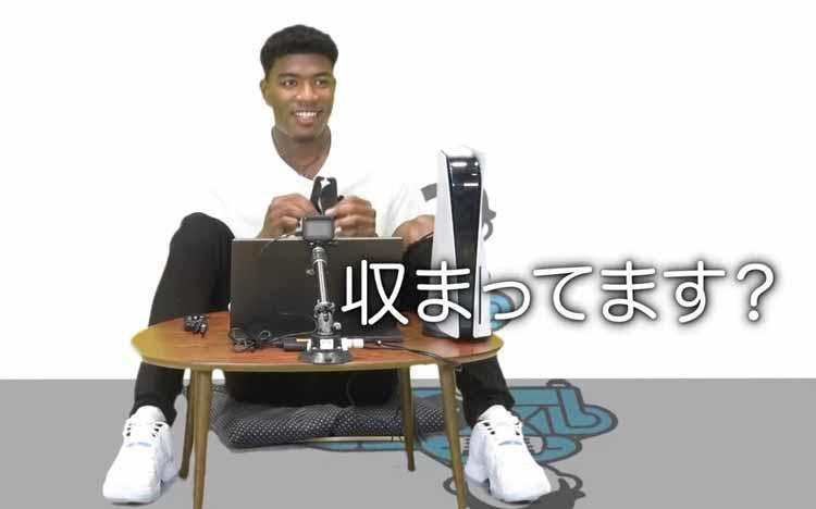 NBAプレイヤー八村塁がテレビで初ゲーム！帰国中のバラエティ