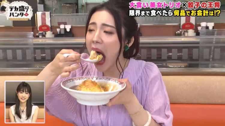 餃子の王将 で3人の大食い美女が爆食い 人気メニューベスト10 を発表 デカ盛りハンター テレ東プラス 餃子の王将 で3人の大食い美女が爆食い 人気メニューベスト10 を発表 デカ盛りハンター テレ東プラス