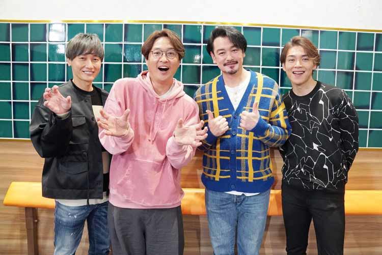 純烈鏡　小田井さん居ます。4人 純烈・酒井×小田井が対談！「謝罪会見もしたし、メンバーは2人い