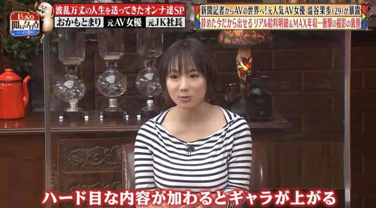 新聞記者からセクシー女優に転身 辞めた今だから出せるリアル給料明細を大公開 じっくり聞いタロウ テレ東プラス 新聞記者からセクシー女優に転身 辞めた今だから出せるリアル給料明細を大公開 じっくり聞いタロウ テレ東プラス