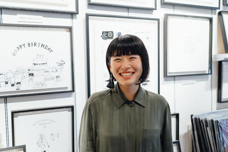 看護師からイラストレーションの現場へ。転身を遂げたニシクボサユリの