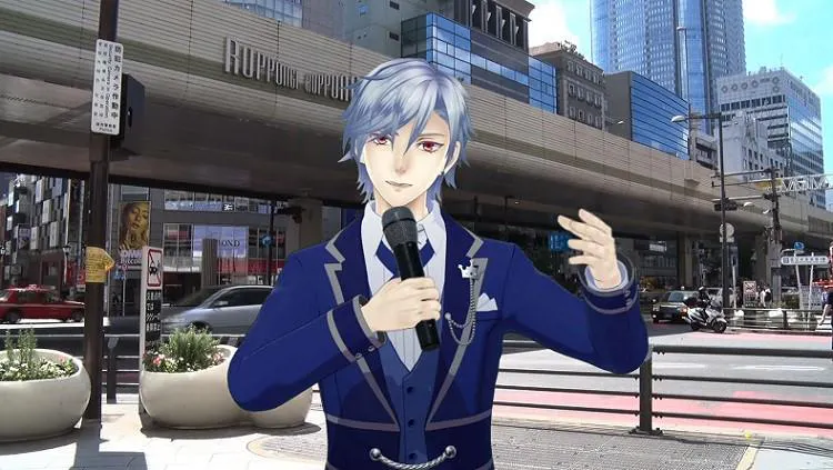 バーチャルyoutuber 七瀬大空 ななせたく サンシャイン池崎 富士葵と共演 レポーターデビュ テレ東プラス