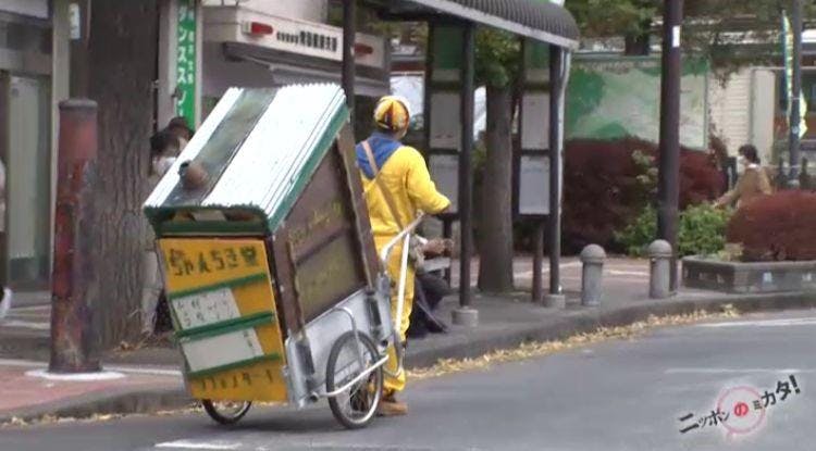 街で会うと幸せになれる もはや都市伝説 リヤカー販売で飛ぶように売れていく ケーキ テレ東プラス