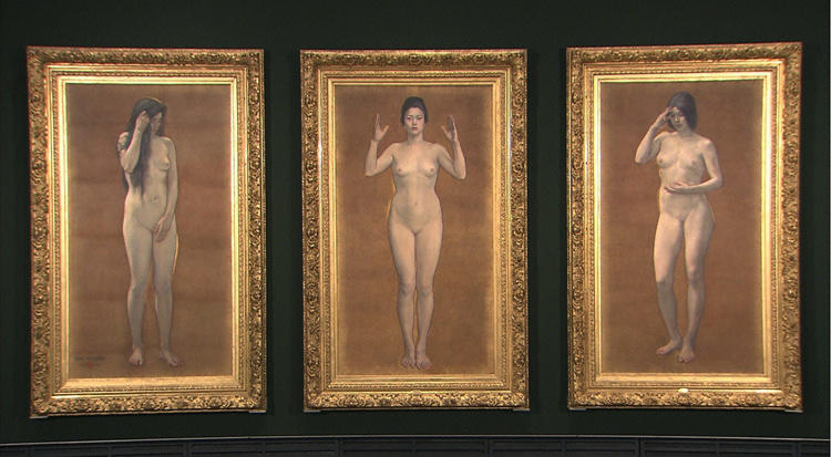 世界が称賛する”3枚の裸婦像”に潜む野望とは：美の巨人たち | テレビ ...