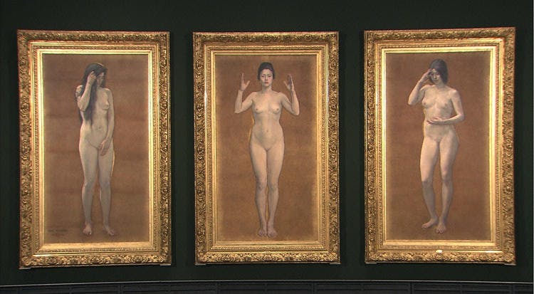 世界が称賛する 3枚の裸婦像 に潜む野望とは 美の巨人たち テレ東プラス