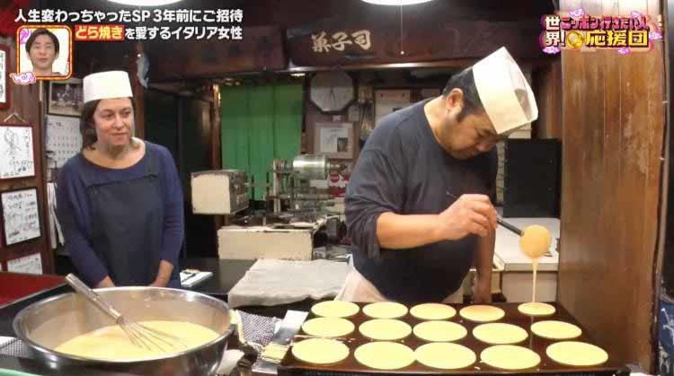 感動＞どら焼きを愛するイタリア人女性が人気店で猛特訓！：世界