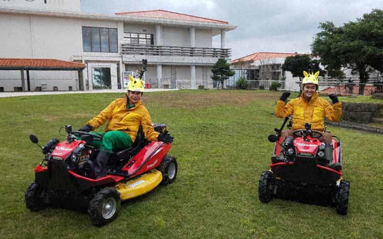 テレビ東京がまた新たな”見たことのない旅番組”に挑戦！：草刈らせて