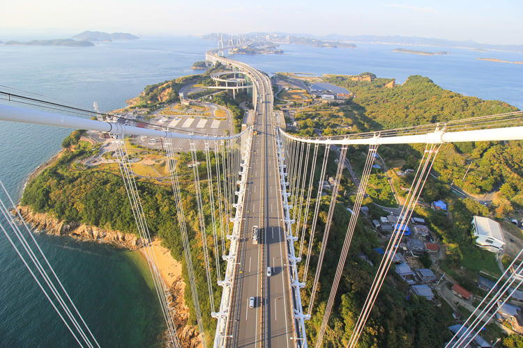 立ち入り禁止ゾーンをゆく！ 大迫力の「瀬戸大橋スカイツアー」に潜入