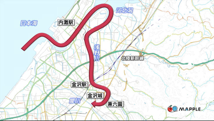 新品未使用❤️ 地図で歩く 金沢、送料こみ♪ 加賀百万石！ 冬の金沢の古き良き文化に触れる！：空から日本を見て