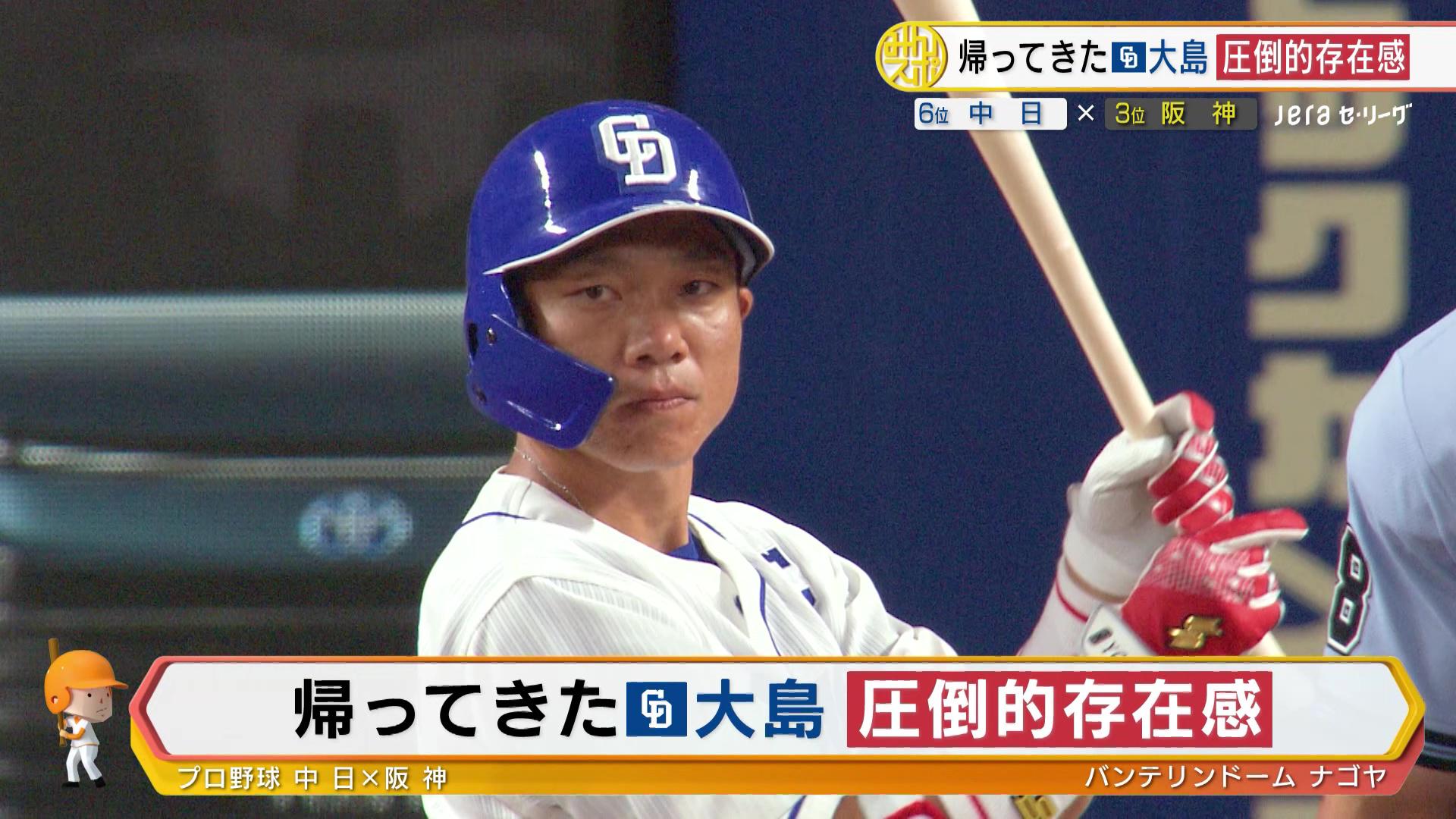 大島洋平｜野球｜テレ東スポーツ：テレ東