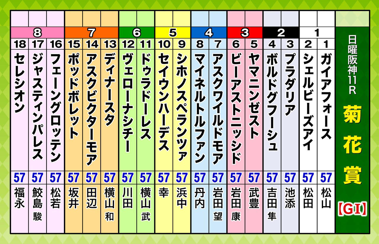 菊花賞｜その他｜テレ東スポーツ：テレ東