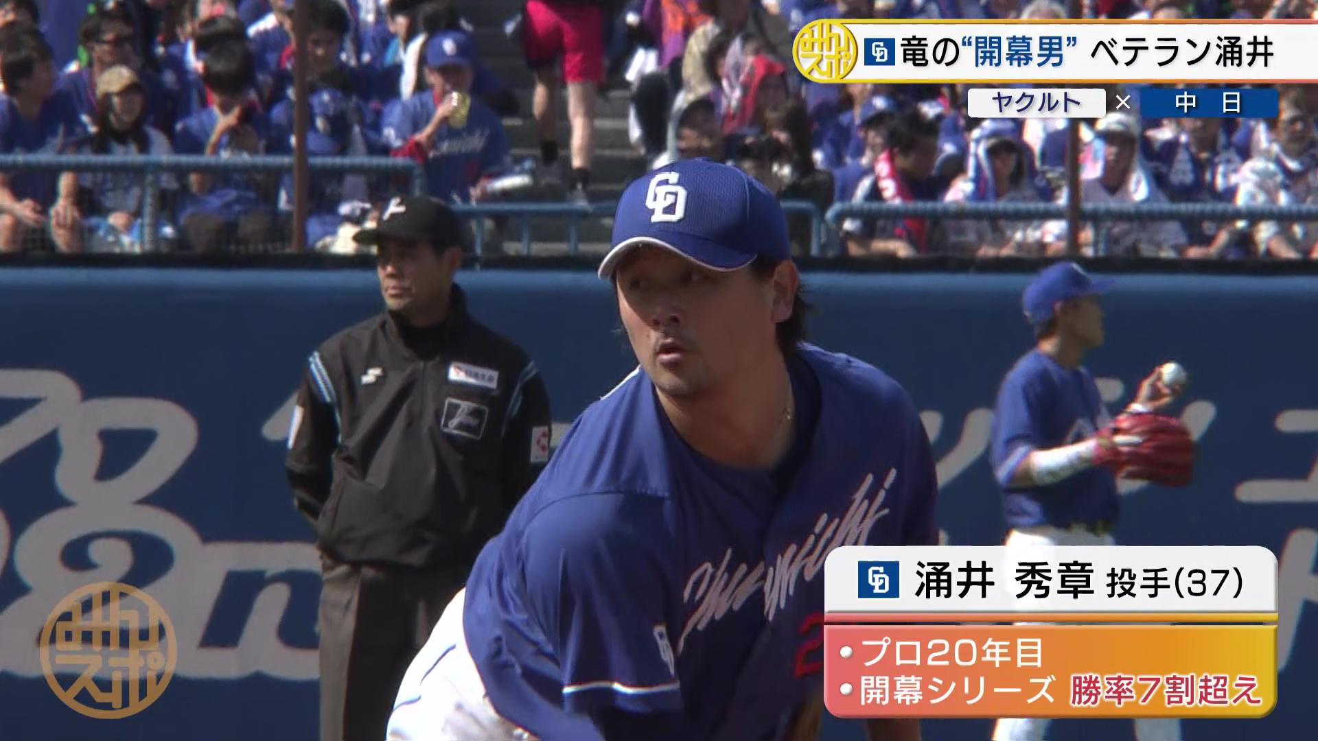 中日】涌井秀章 史上24人目の通算2000奪三振を達成！｜テレ東