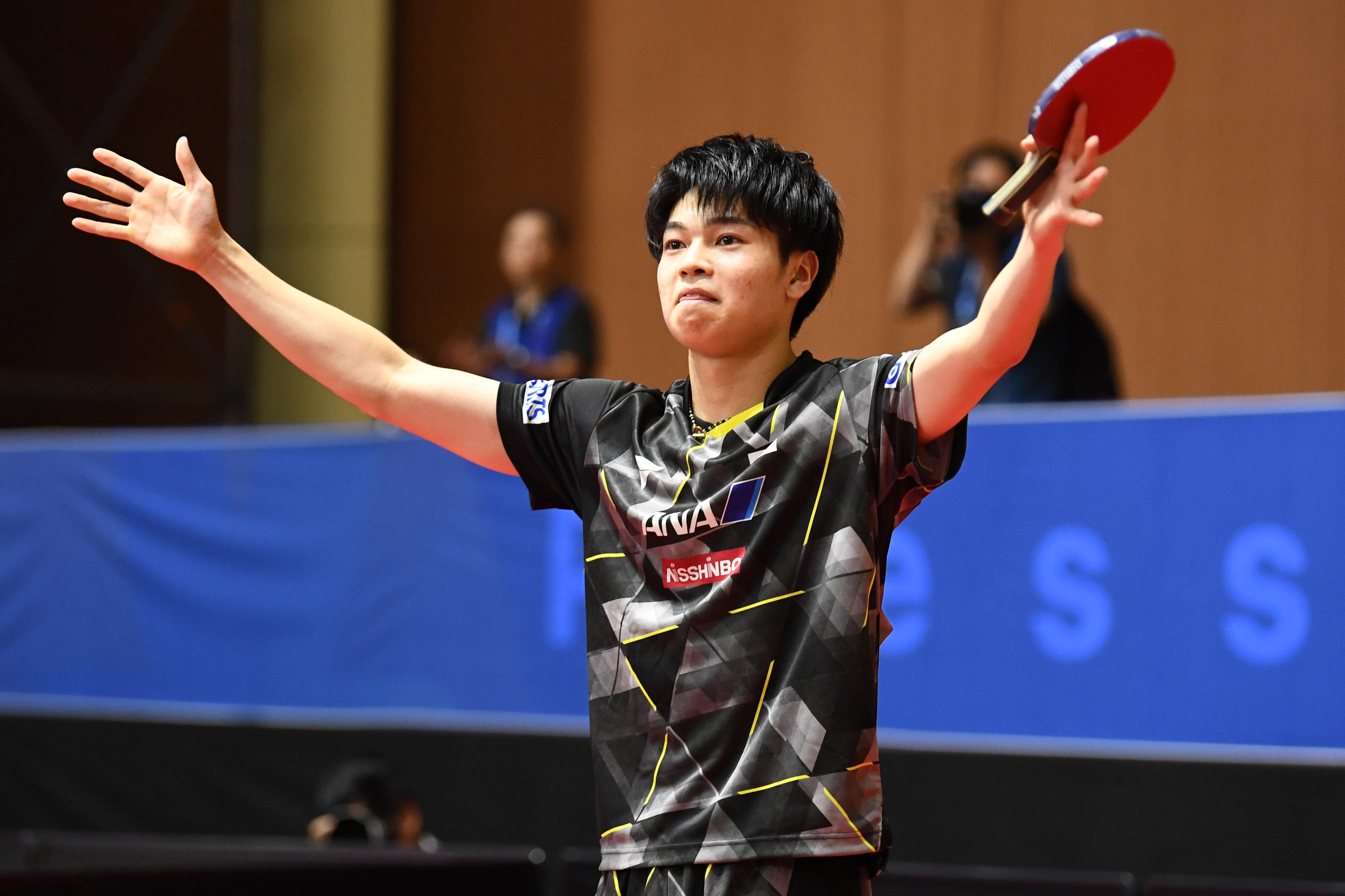 田中佑汰が世界2位の中国・王楚欽を破る大金星！張本智和は負傷も響き