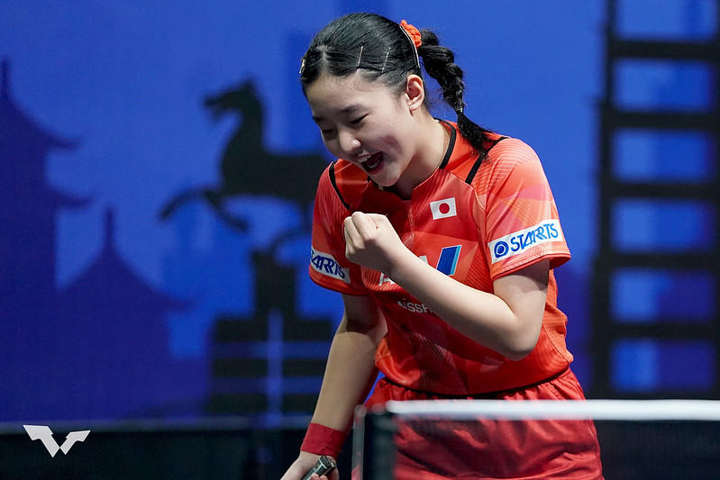 15歳張本美和が10代対決を制す!韓国の新エースを破りベスト8 15歳張本美和が10代対決を制す!韓国の新エースを破りベスト8