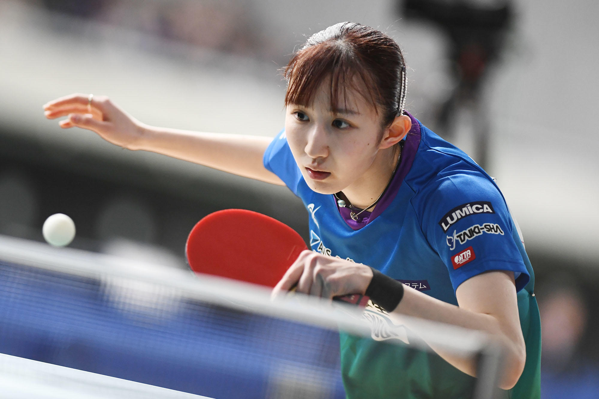 早田ひな 2連覇へ向けストレート勝利で決勝進出！勢いに乗る赤江夏星を