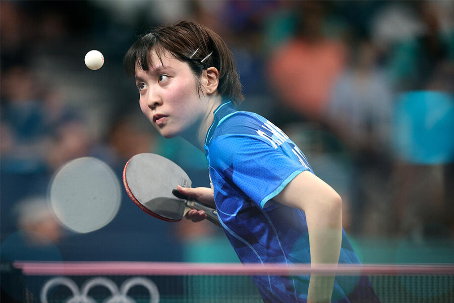 平野美宇 日本勢ベスト8一番乗り！世界で猛威を振るうインドの粒