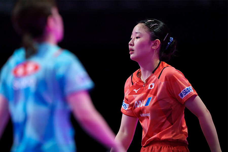 張本美和 大藤の勢い止められず優勝逃す「今日の彼女は別人の