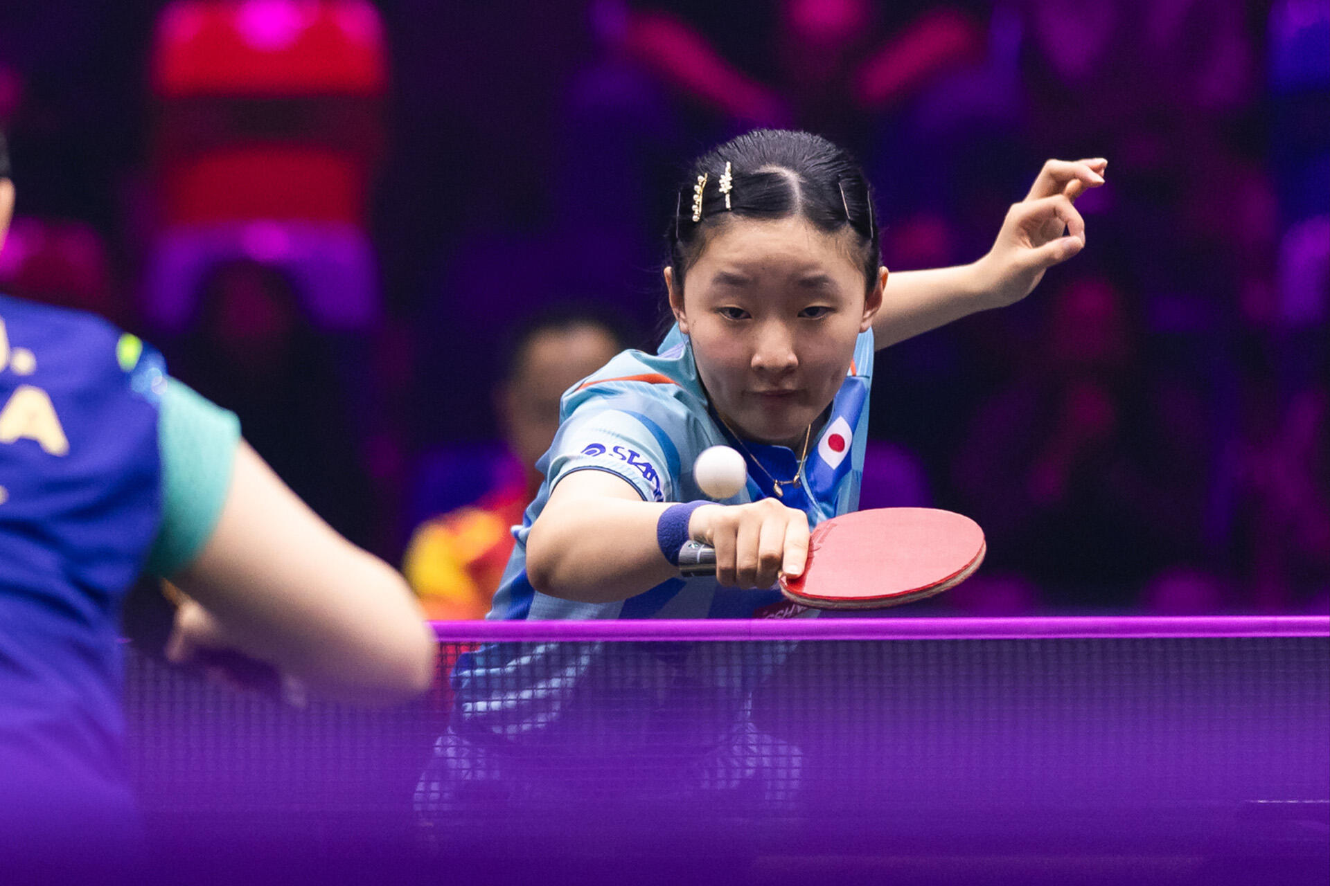 張本美和 決勝進出ならず。世界4位の中国・王芸迪にリベンジを許す 4強で終戦【卓球 WTTフランクフルト】｜テレ東卓球NEWS：テレ東