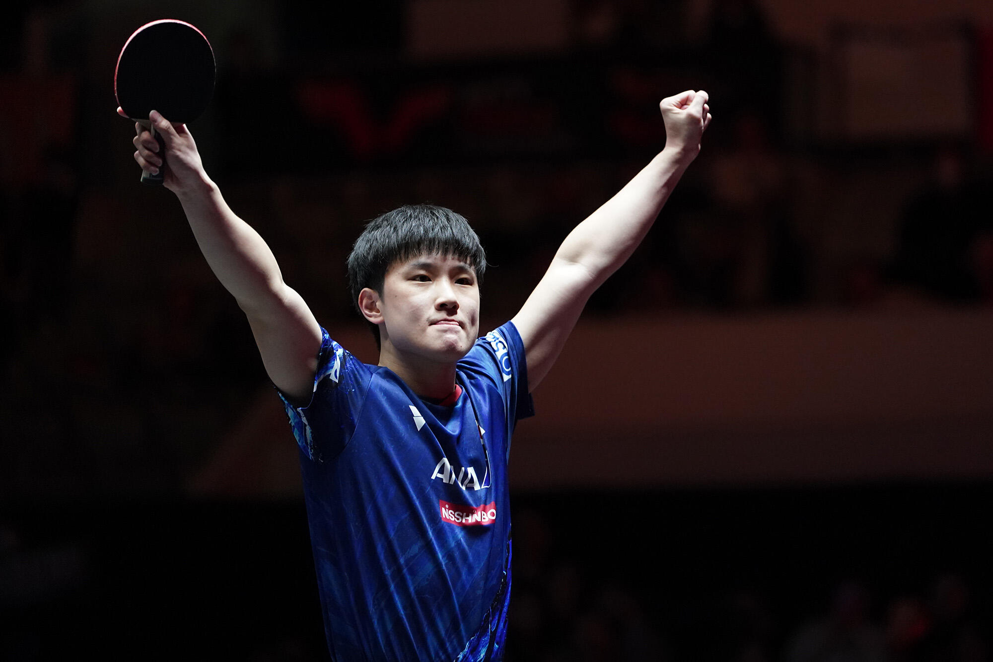 張本智和 過去5勝4敗の韓国のエースにリベンジ！日本勢唯一の4強入り