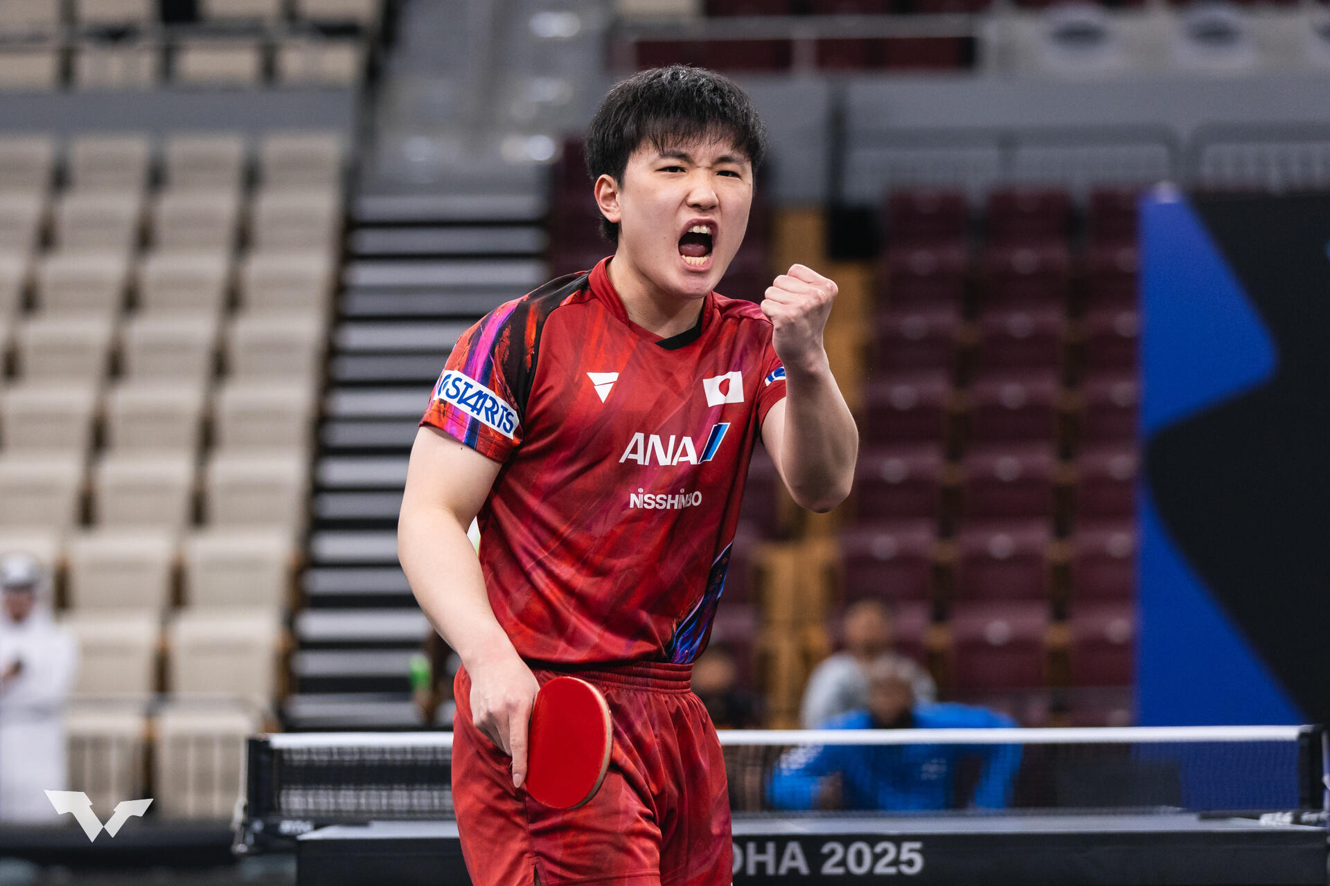 魅力の 張本智和 準々決勝進出！2大会連続Vに向けアメリカ選手との打撃 絵本・児童書