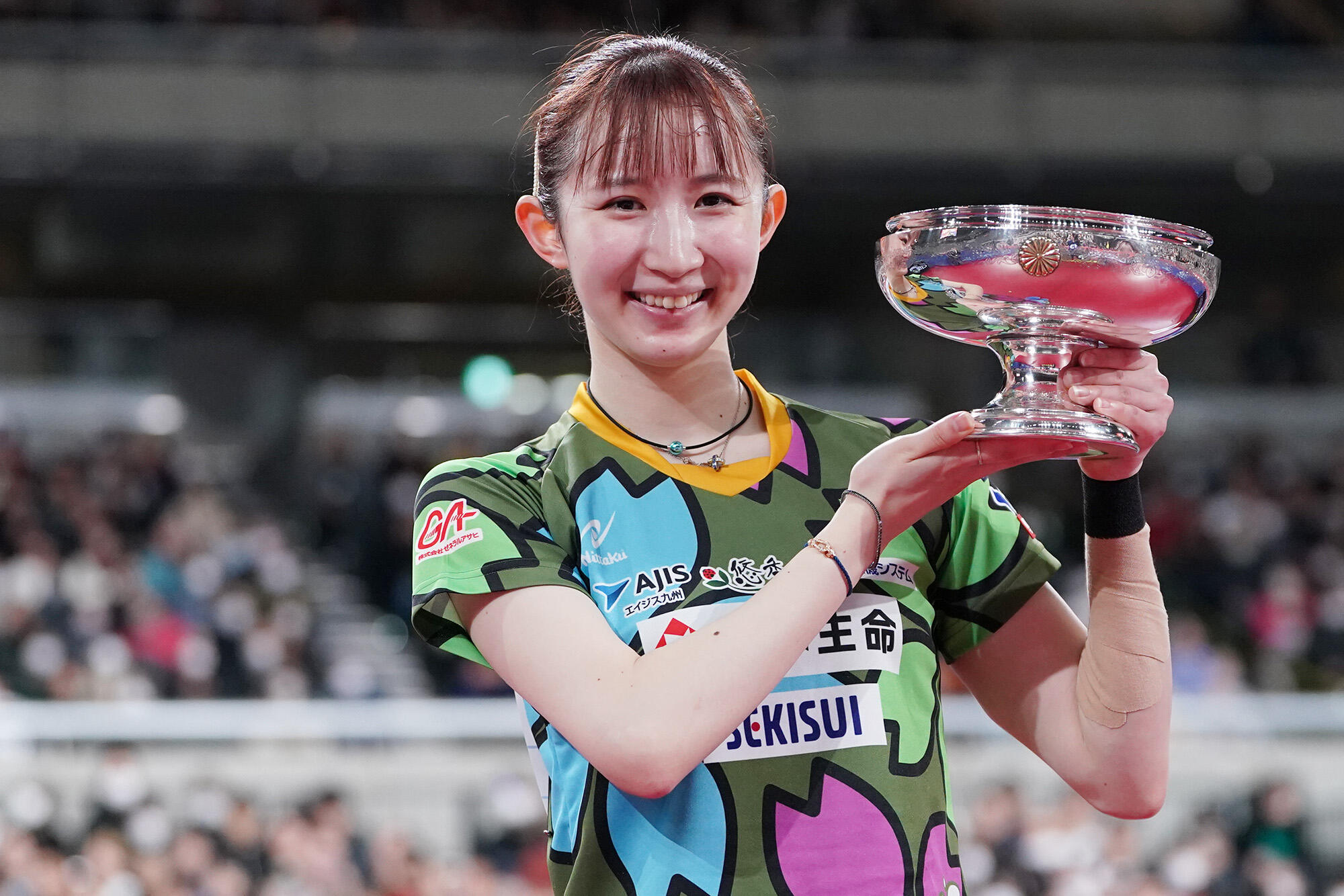 エース早田ひなが全日本3連覇＆4度目の日本一達成！16歳張本を2年連続