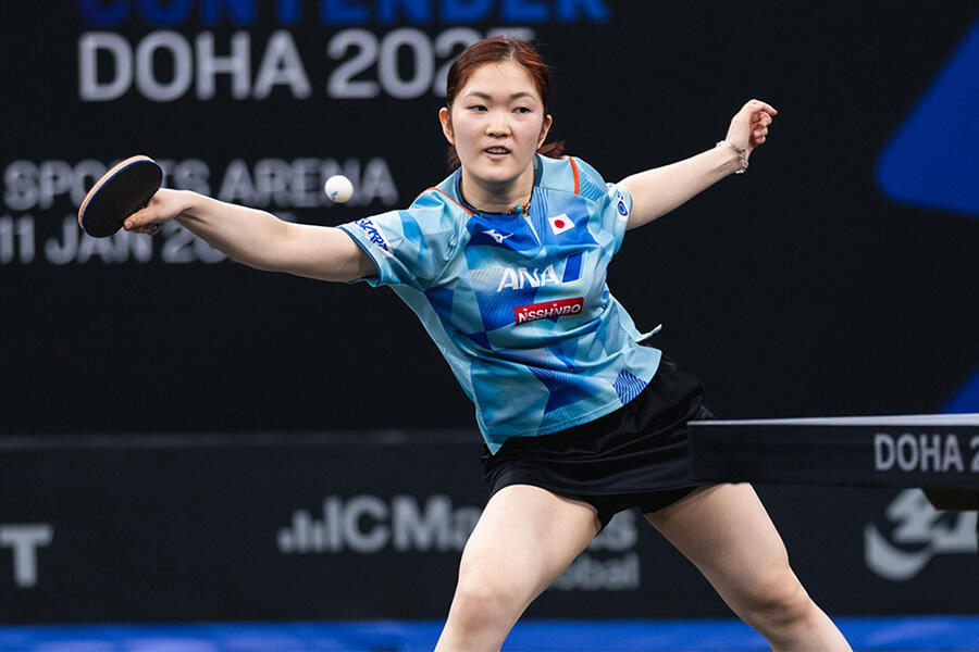 木原美悠 同じ20歳の中国・蒯曼に完敗も今季初の大会で準V【卓球