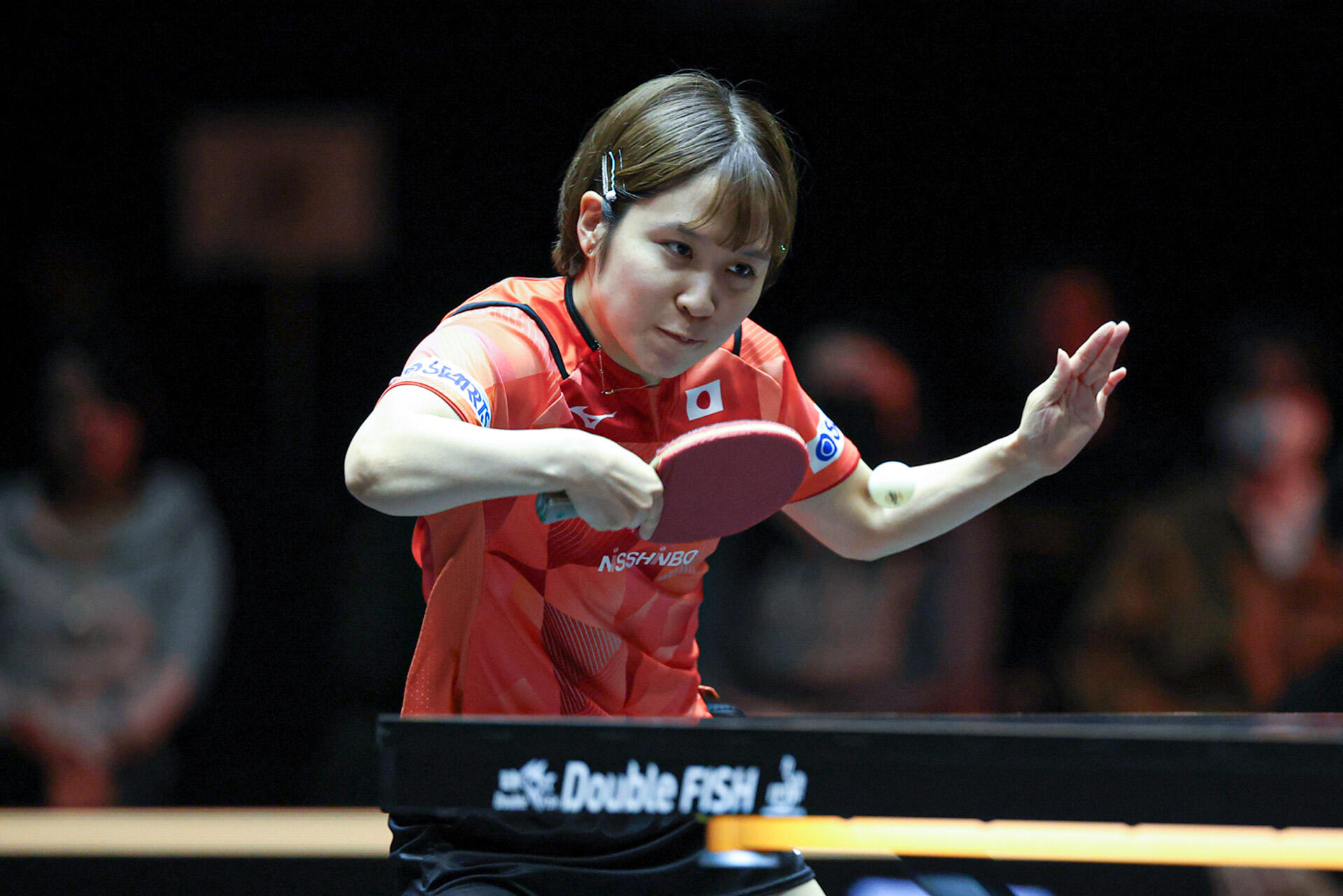 平野美宇 病から復帰した元世界1位・朱雨玲に敗北。ストレート負けで16