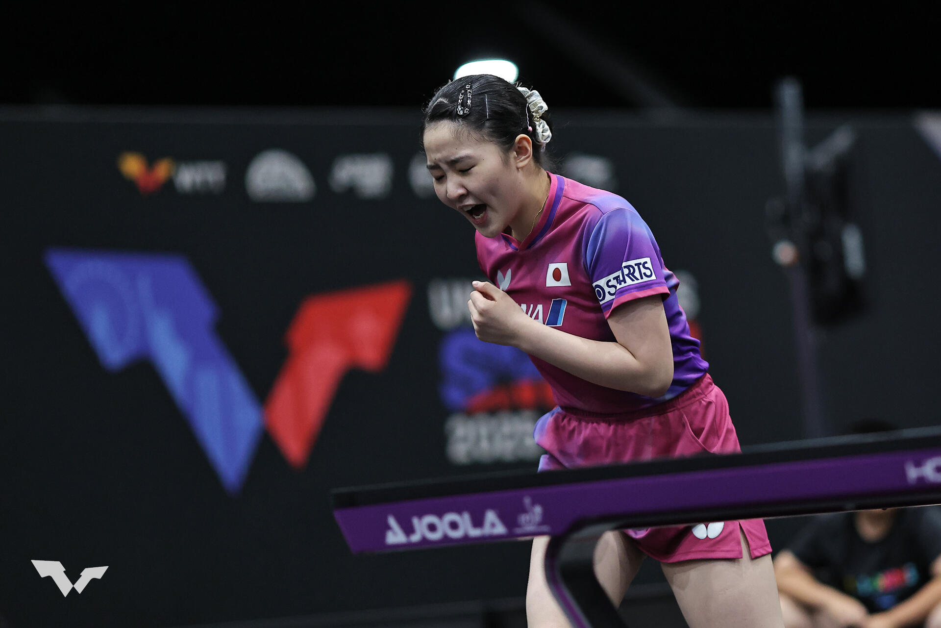 17歳張本美和 アメリカの若手に快勝！2戦連続のストレート勝ち