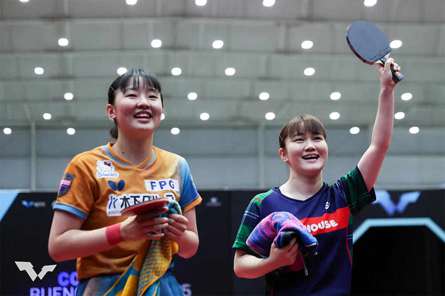 強すぎる！張本・大藤ペアが圧巻の4大会連続V！ペア結成後いまだ負け
