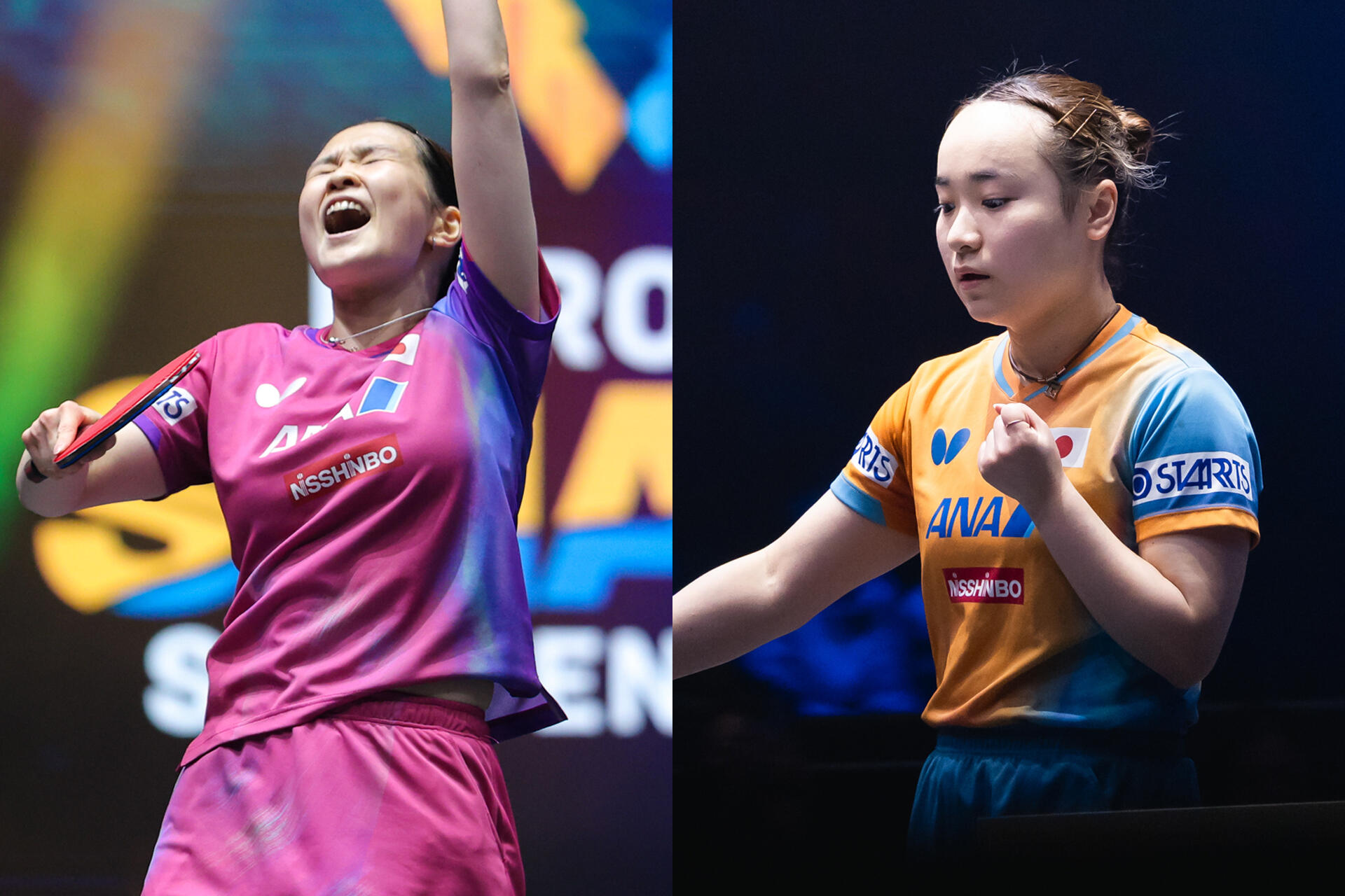 張本・大藤ペア準V 伊藤・大藤・橋本が8強 モーレゴードが世界1位撃破