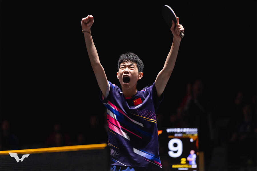 中国20歳の新鋭が日本のエースに金星「戦術がうまく機能した