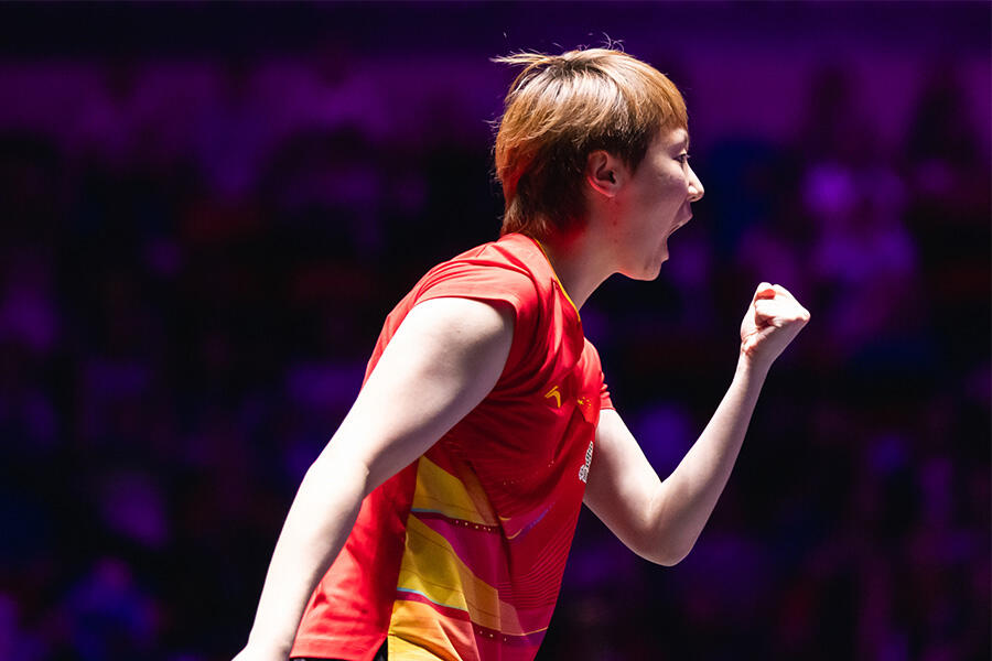 王曼昱「これまでで最も厳しい試合になった」早田ひなとの大接戦を制し