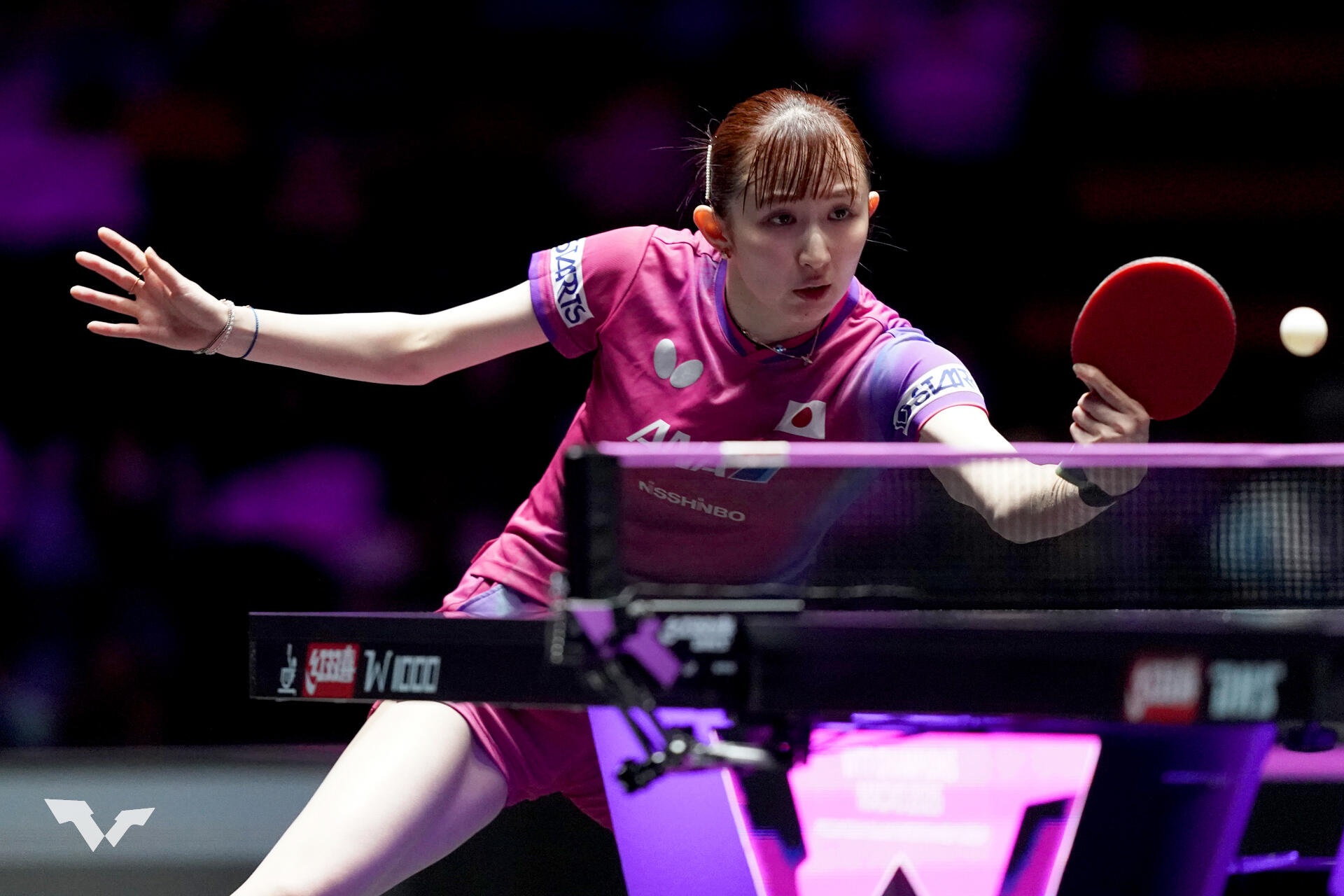 suisai 早い者勝ち 早田ひな 2024年ヨーロッパ女王のベテランにストレート勝ち！32強入り