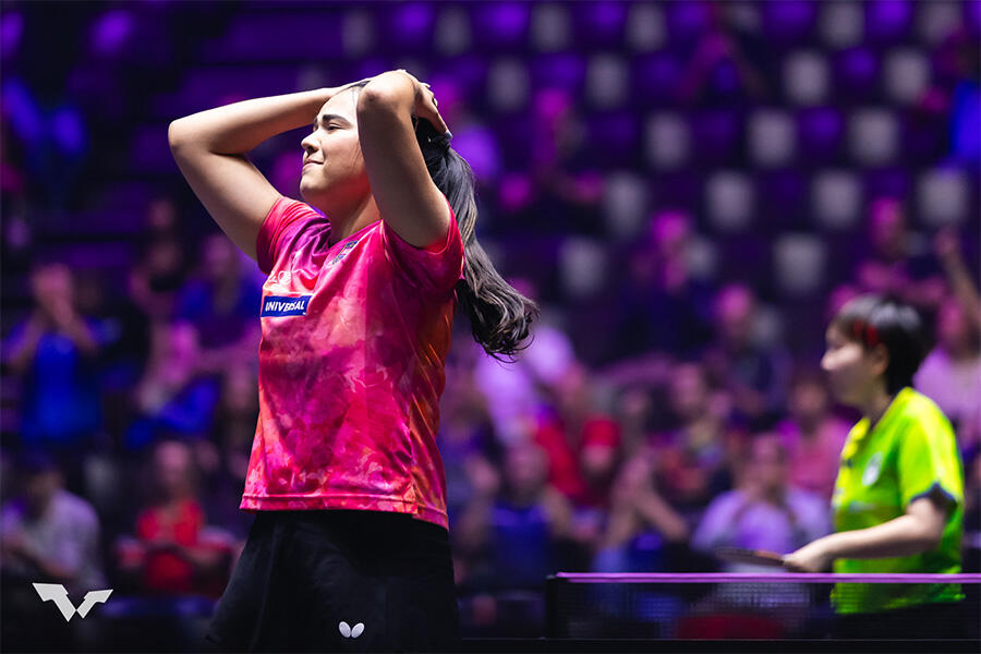 A.ディアス「この勝利が今後の自信になる」元世界1位の朱雨玲を破る大