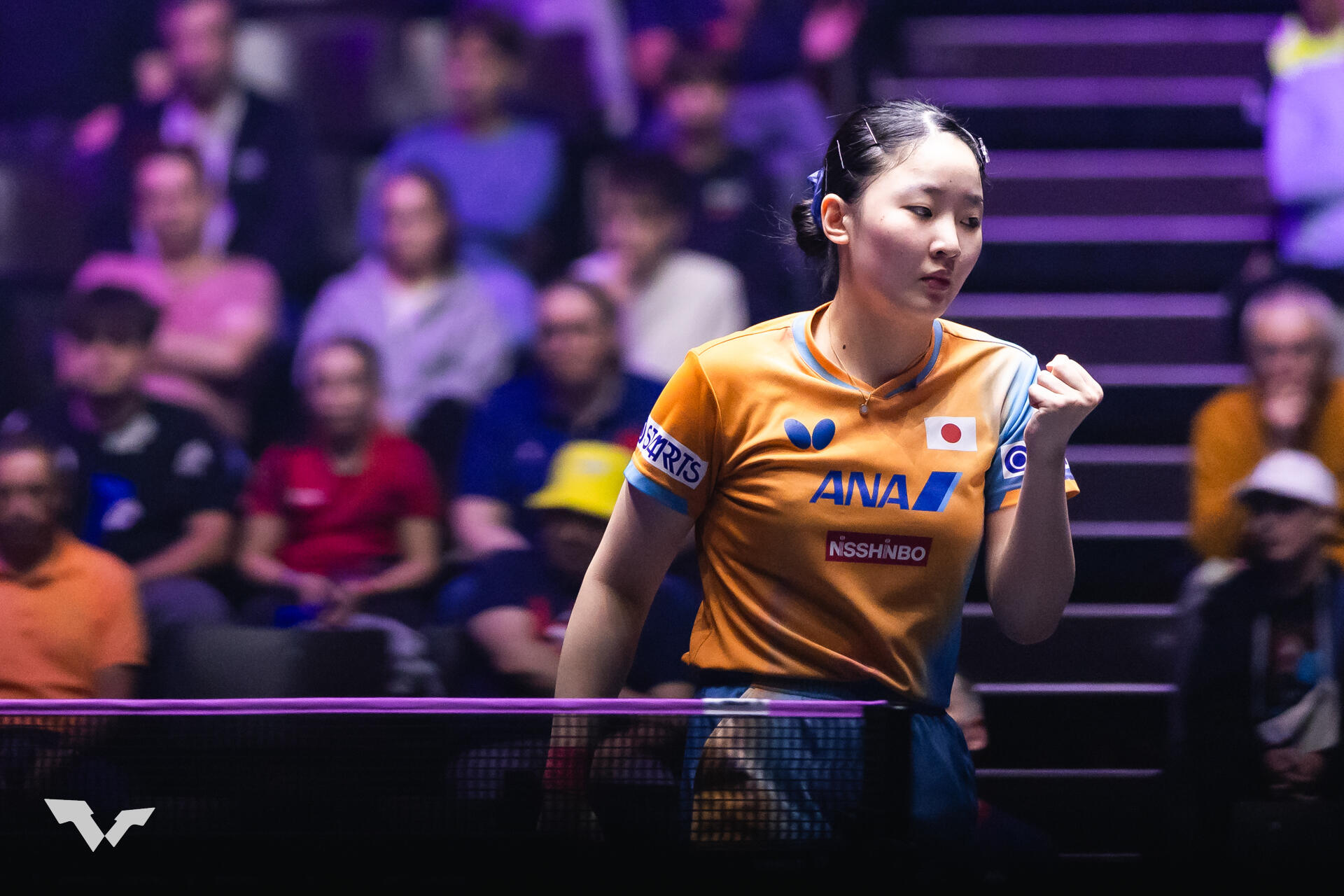 張本美和 地元フランスの21歳をフルゲームで破る！ベスト8進出【卓球