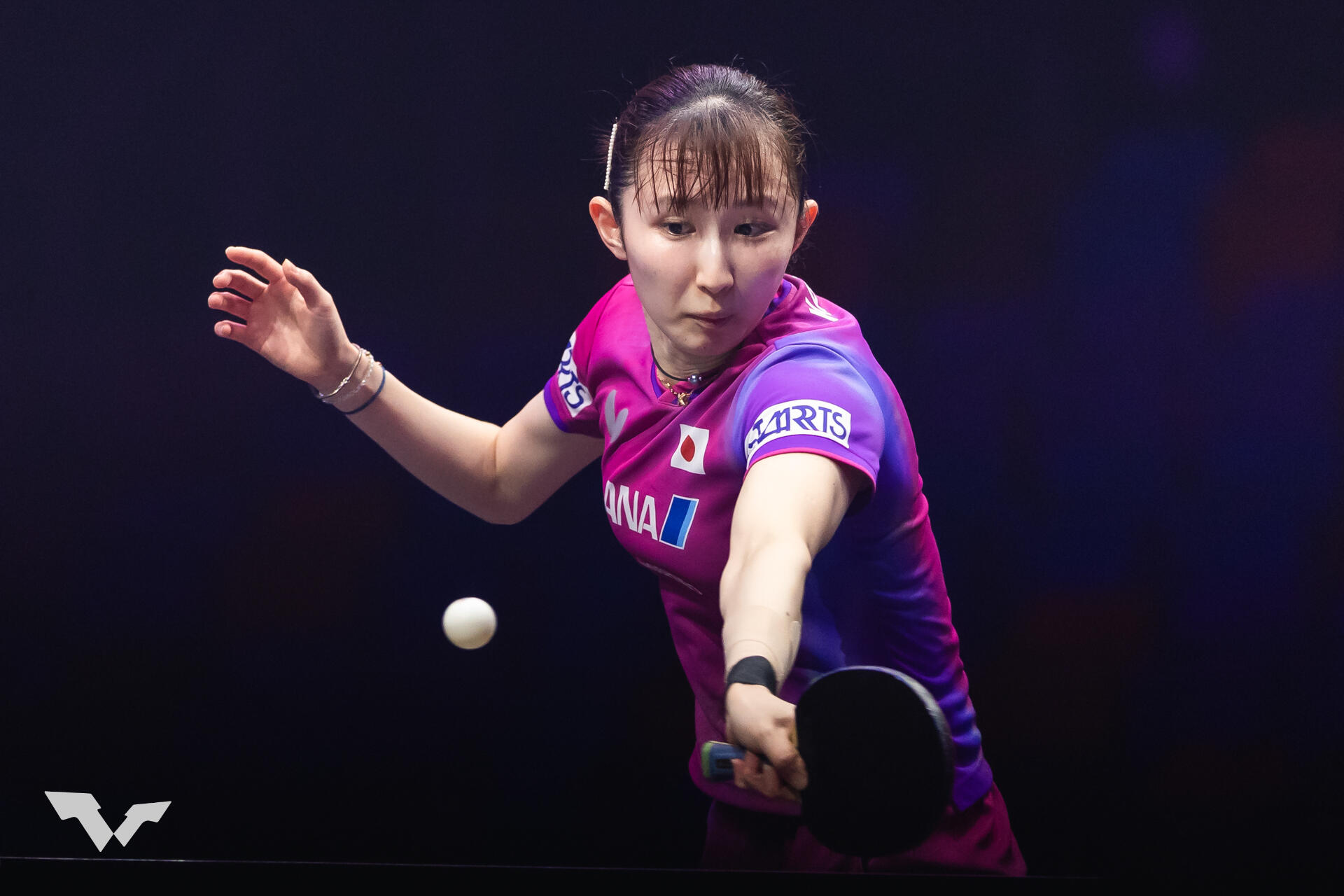 早田ひな ベスト8入り！ パリ五輪団体銅メダルの韓国選手をストレート