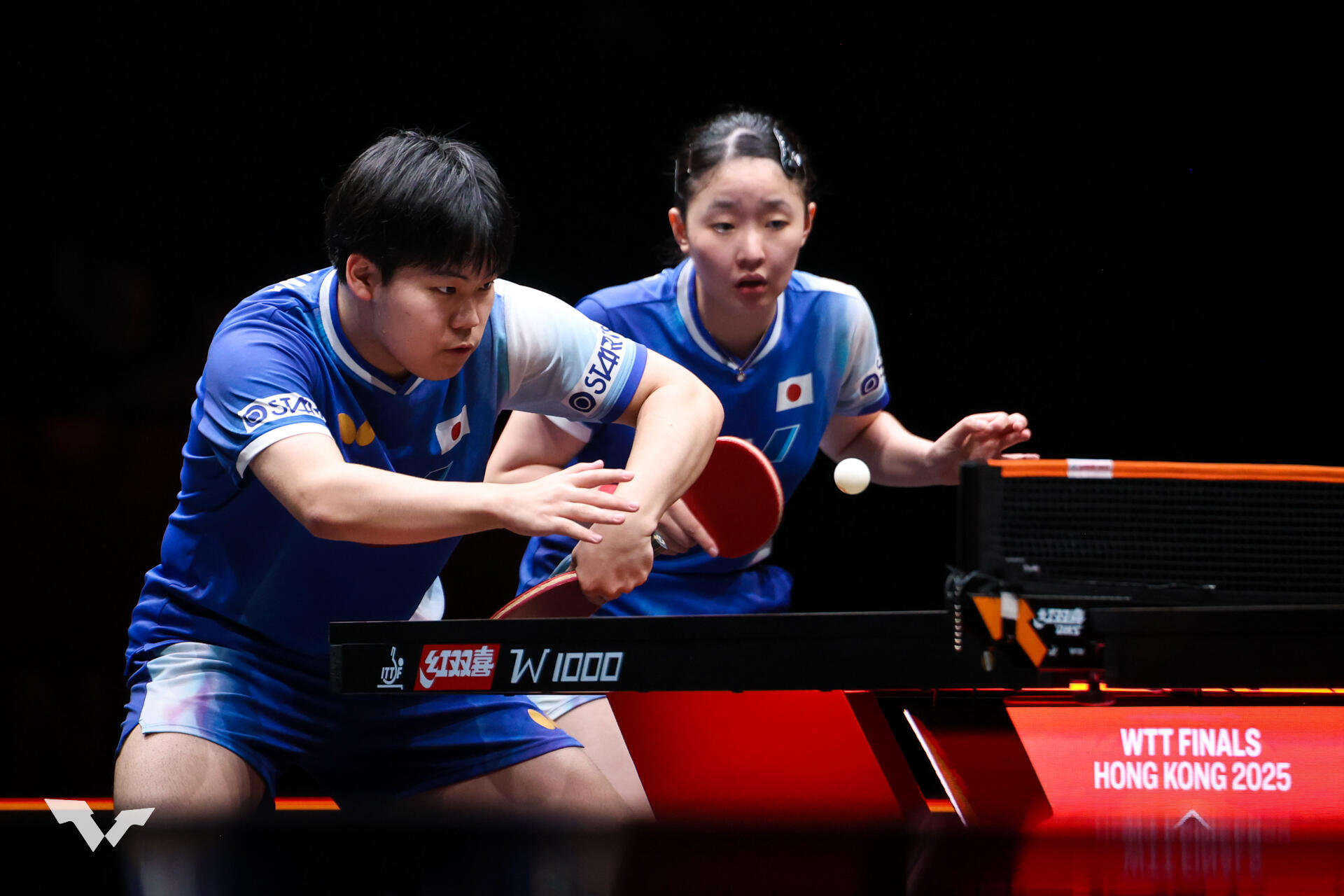 張本美和・松島輝空 世界卓球V3の中国ペアにストレート負け。4強で終戦