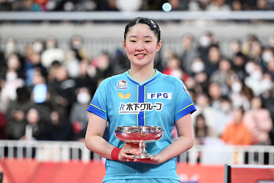 張本美和がついに早田ひなを破って初優勝！黄金世代 伊藤美誠、平野美