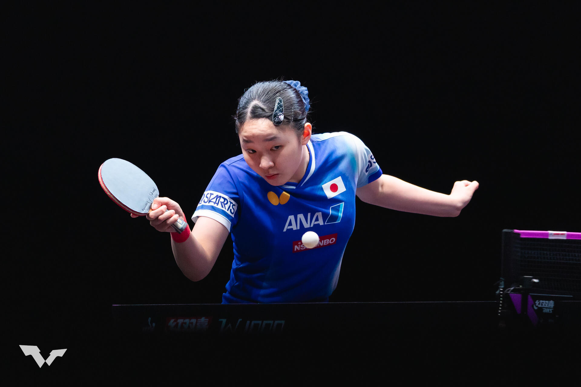張本美和 ストレート勝利で8強入り！ ヨーロッパユース女王を完封