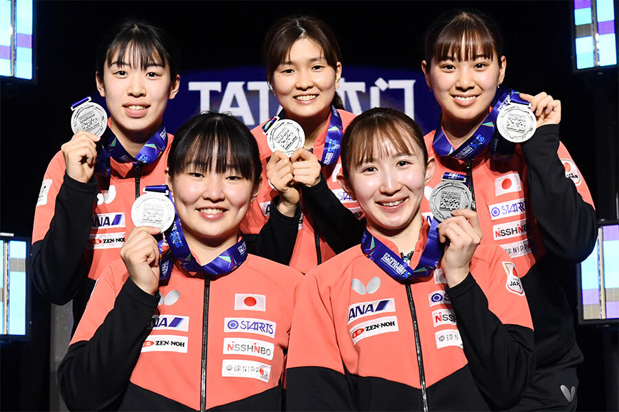 日本女子 張本、橋本で2勝も中国に逆転負け 悲願の金に惜しくも届かず6
