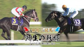 無敗三冠馬 誕生の軌跡 ~2つの伝説 舞台裏に迫る~