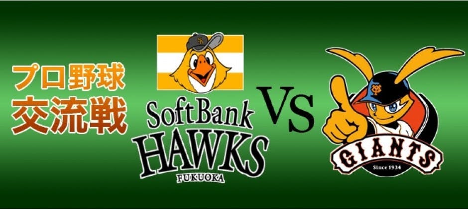 プロ野球交流戦 ソフトバンクVS巨人(テレ東)の番組情報ページ | テレ