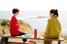 寂しい丘で狩りをする