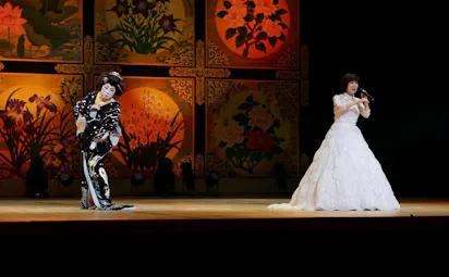 リポート】明治座『梅沢富美男劇団 梅沢富美男 水森かおり特別公演